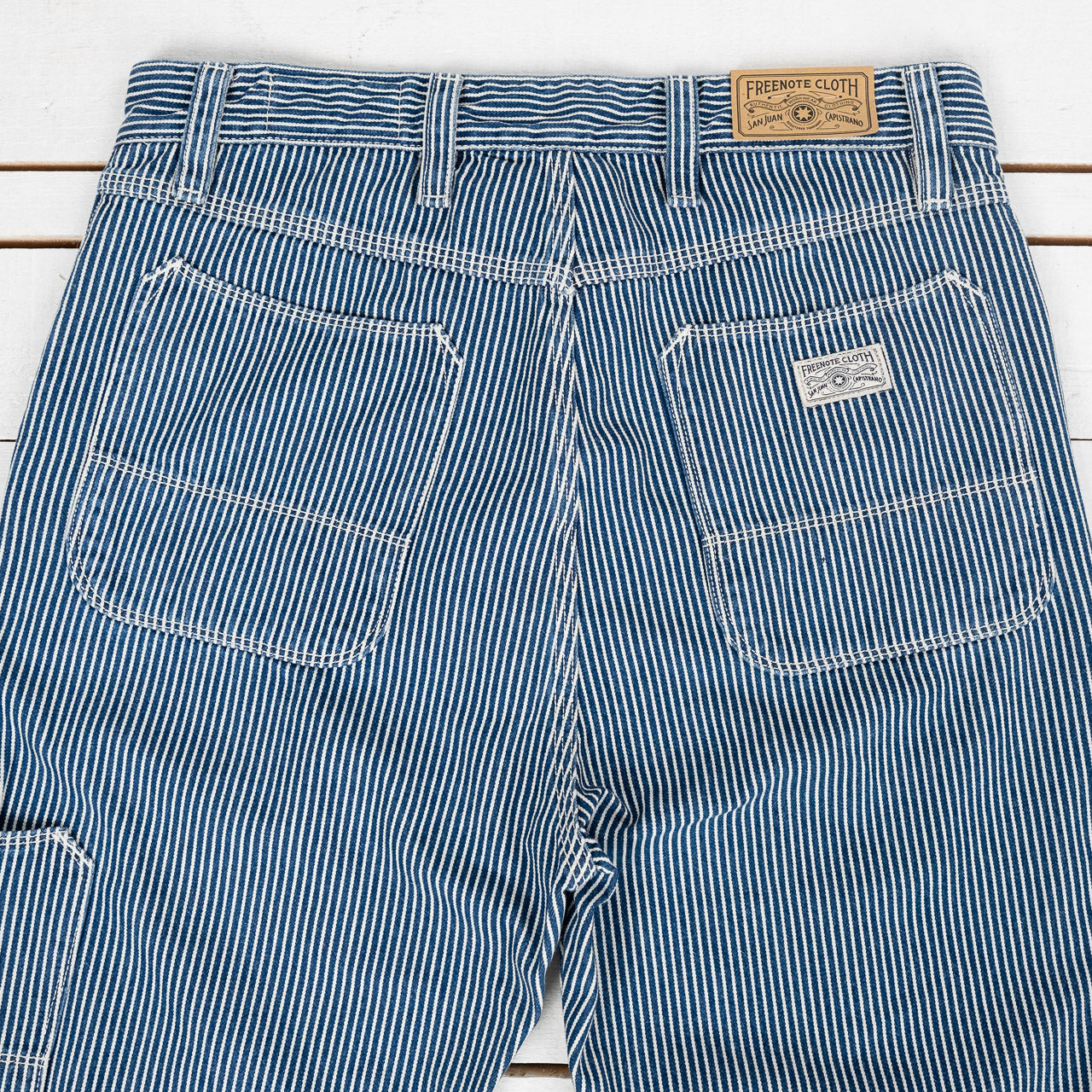 Ortega Pant Indigo Stripe