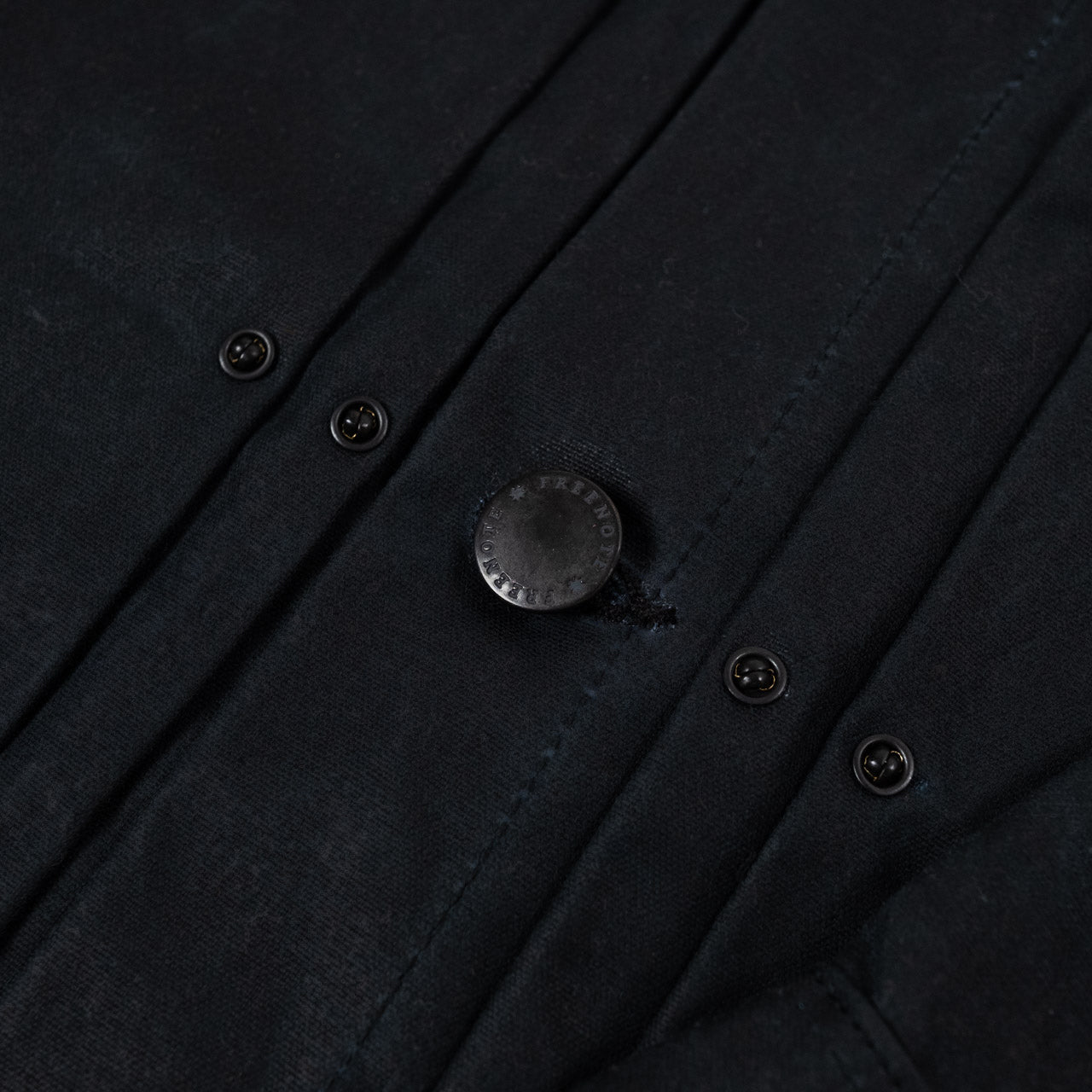 Riders Jacket Waxed Canvas Black