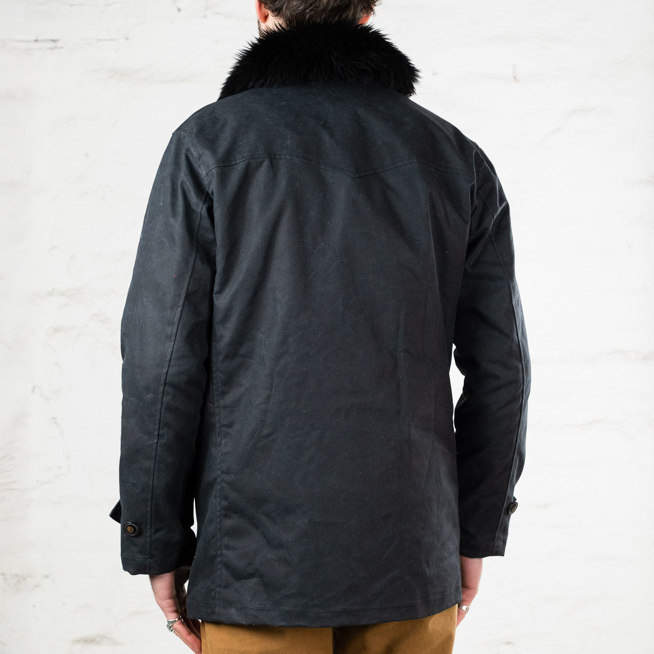 Tollgate Jacket Waxed Canvas Black