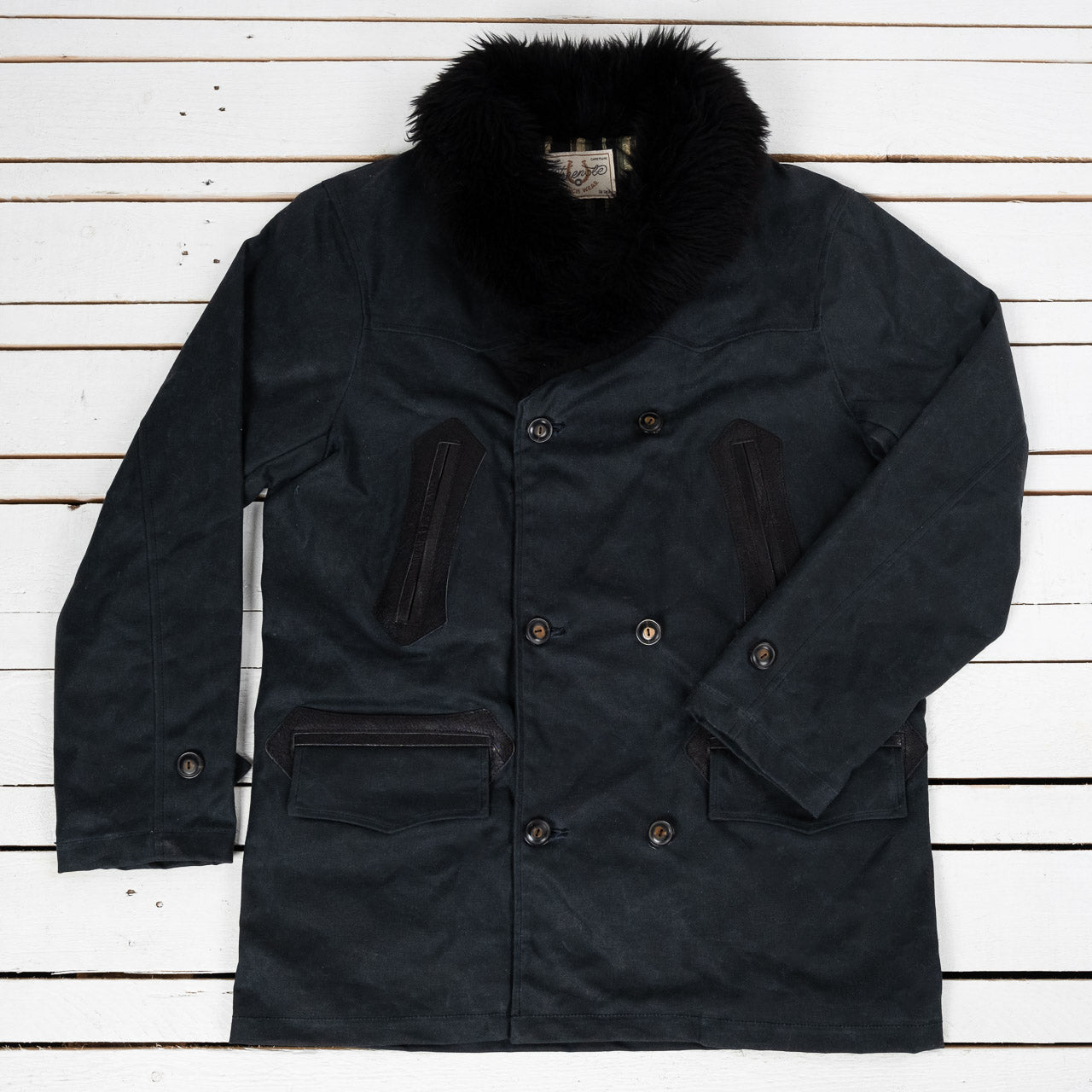 Tollgate Jacket Waxed Canvas Black