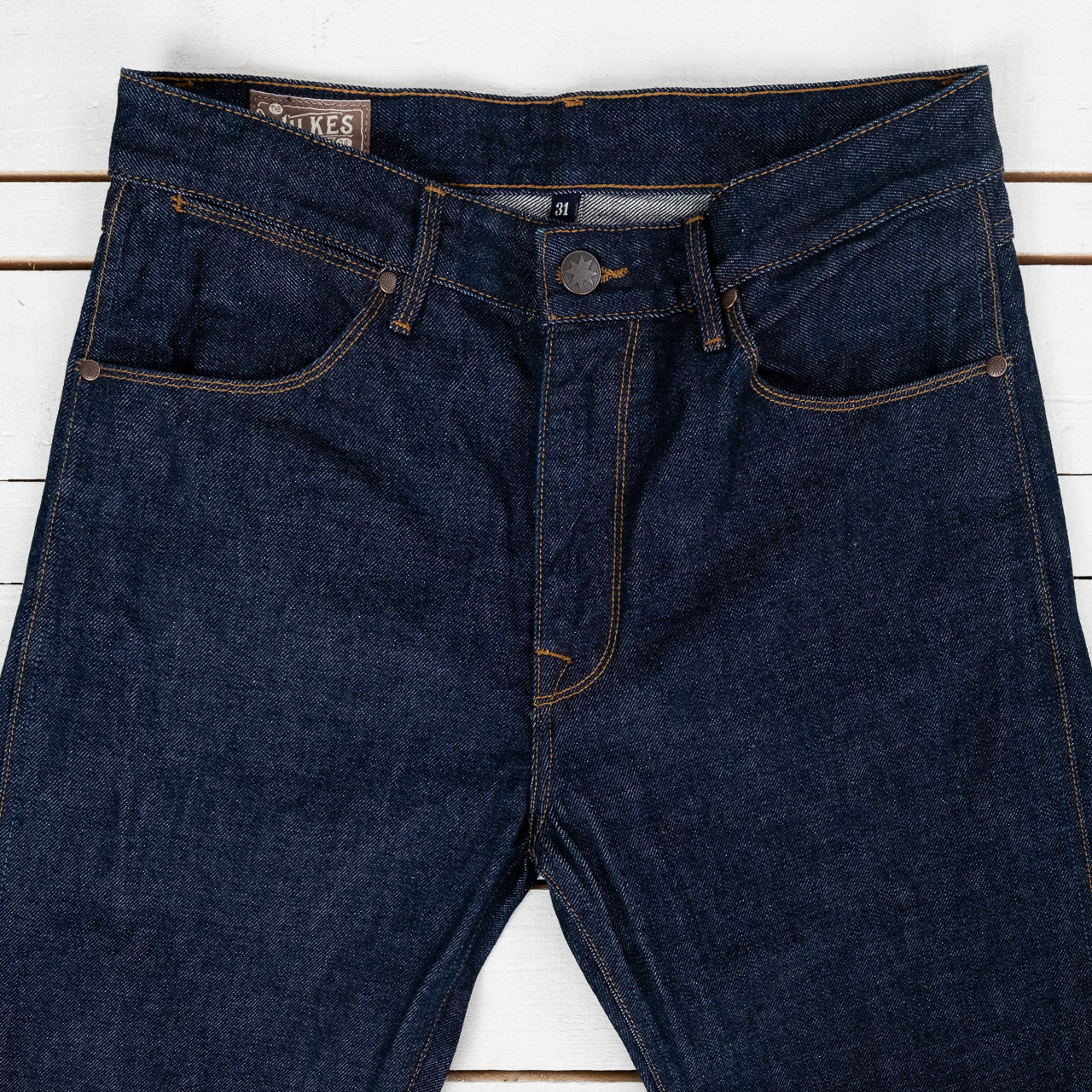 Wilkes Western 13 oz. Indigo denim