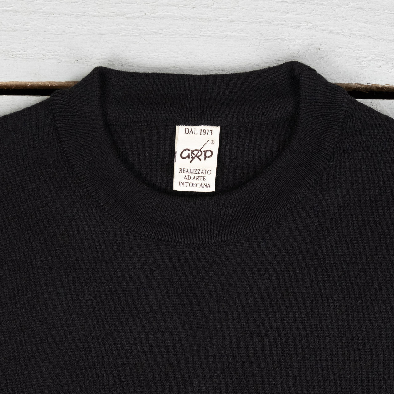 Crewneck Merino Knit Black