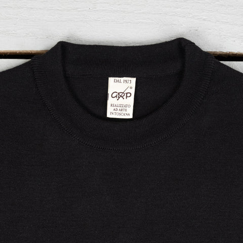 Crewneck Merino Knit Schwarz