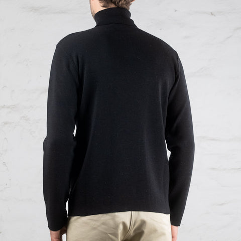 Turtleneck Merino Knit Schwarz