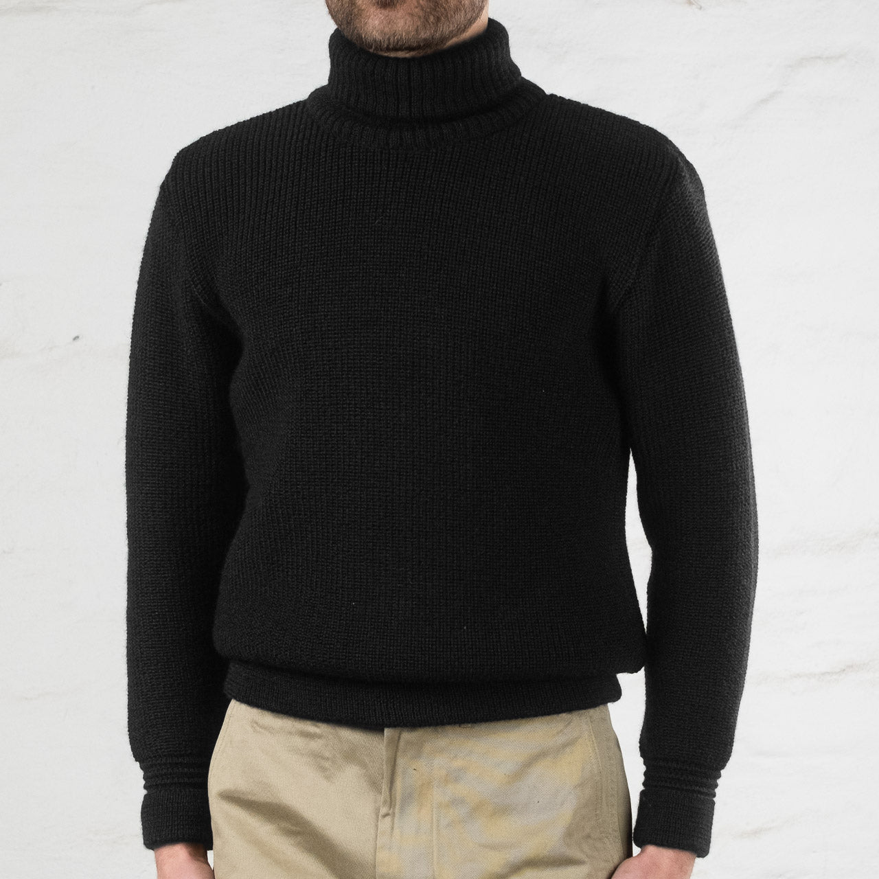 Submarine turtleneck black