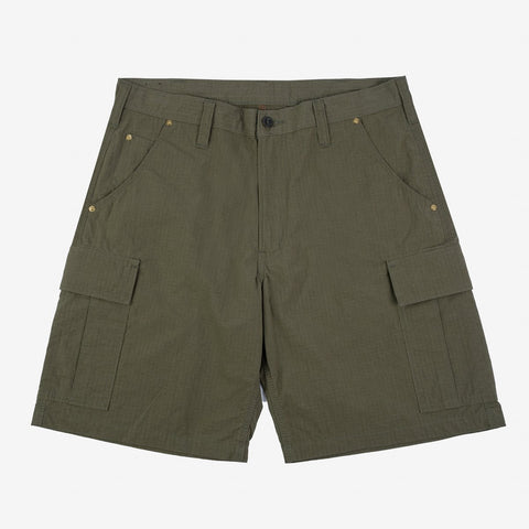 IH-736-ODG Ripstop Cargo Shorts Olive Drab Green