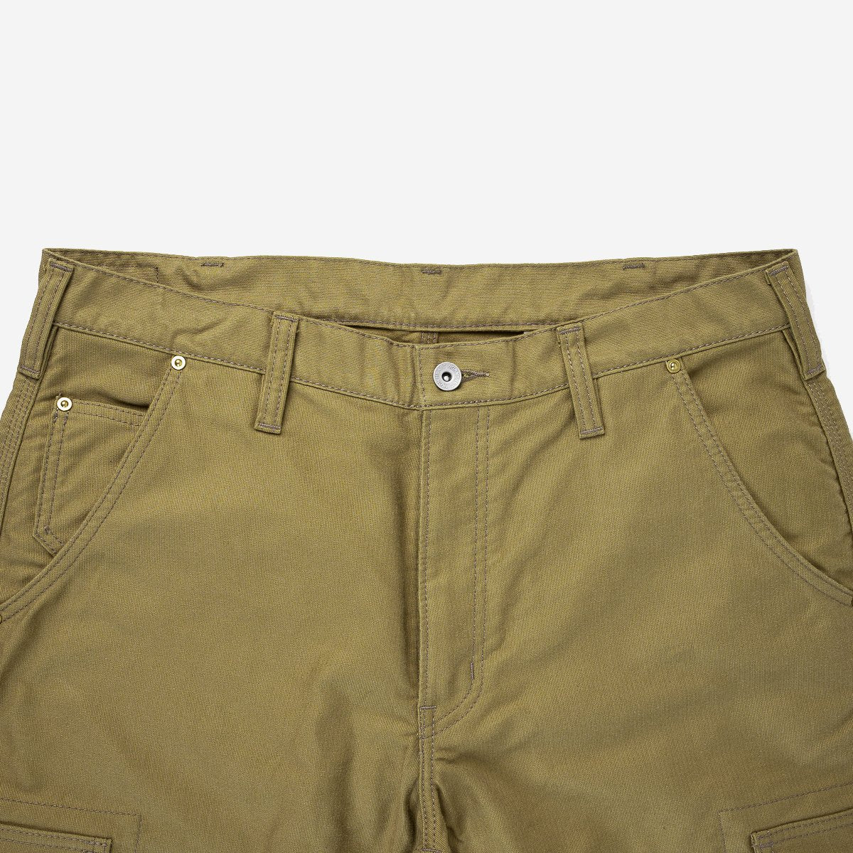 IH-738-KHA Whipcord Cargo Pants Khaki