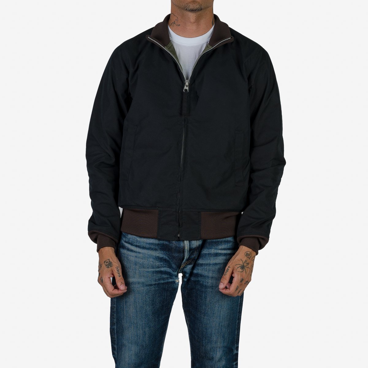 IHJ-130 Reversible Tanker Jacket Black