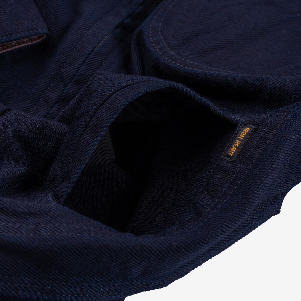 IHJ-143-IND 12 oz. Kersey Work Jacket Indigo/Black