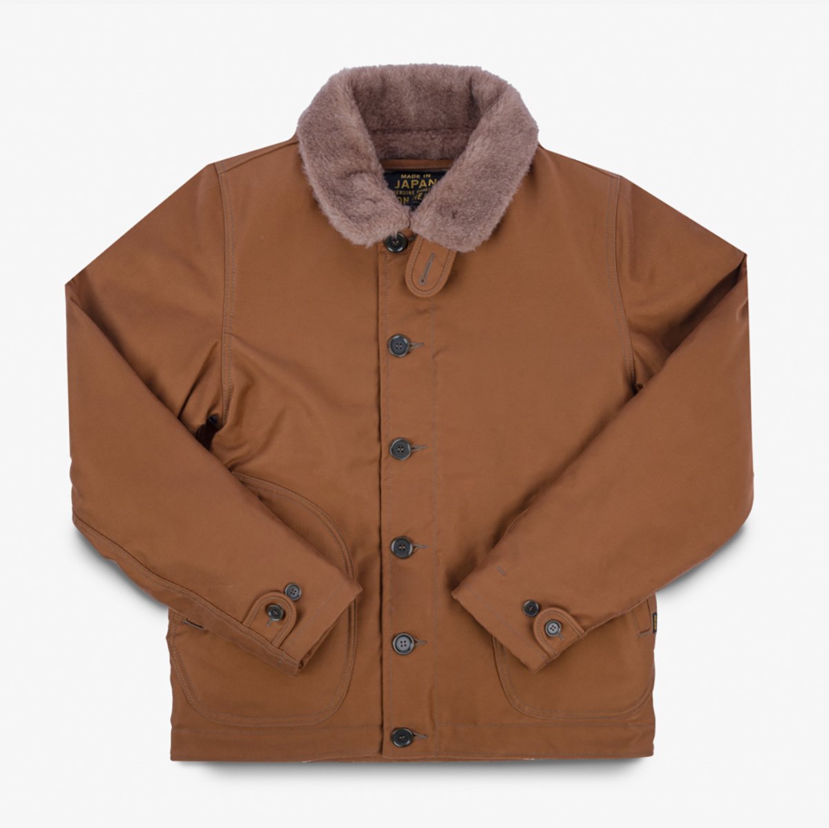 Whipcord N1 Deck Jacket Brown