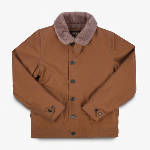 Whipcord N1 Deck Jacket Braun