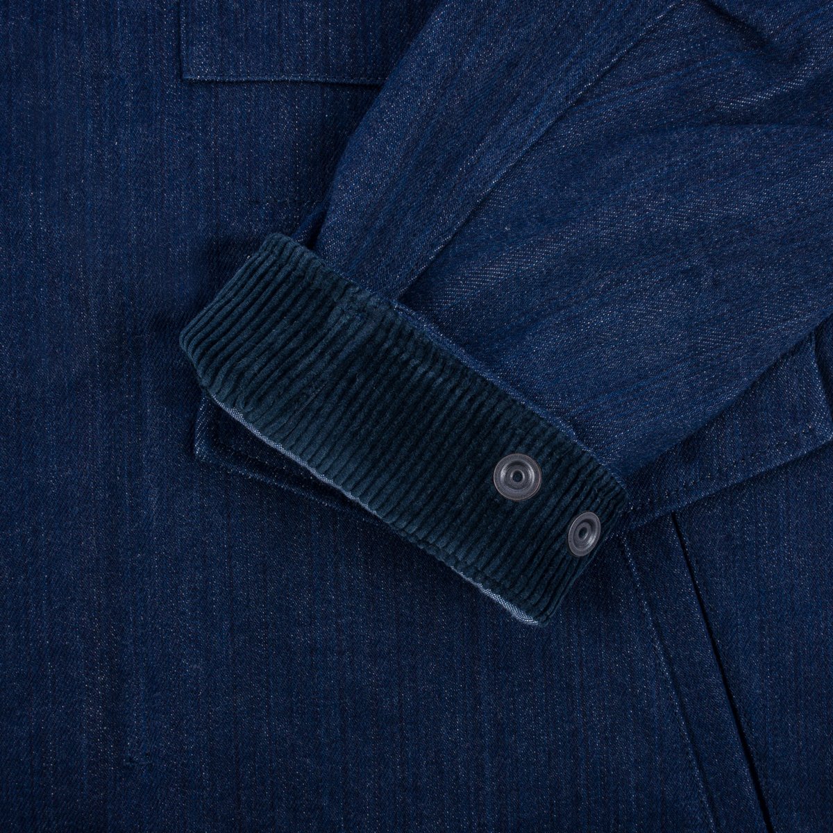 IHM-42 16oz Natural Indigo Selvedge Denim M65 Field Jacket