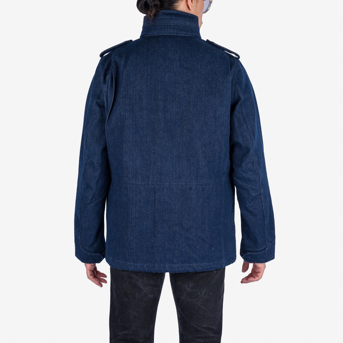 IHM-42 16oz Natural Indigo Selvedge Denim M65 Field Jacket