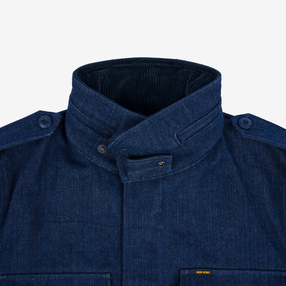 IHM-42 16oz Natural Indigo Selvedge Denim M65 Field Jacket