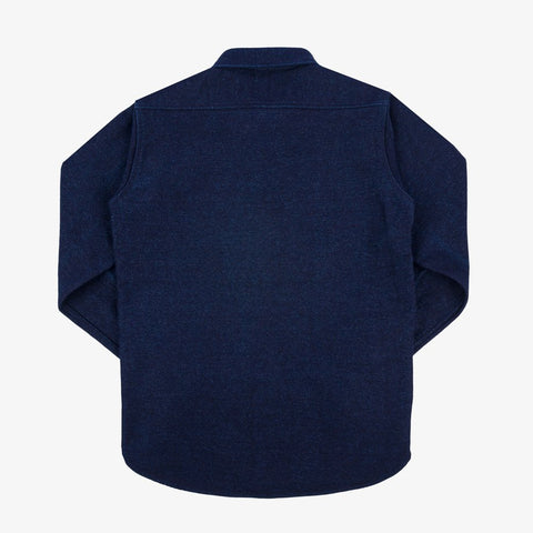 IHSH-397-IND 21 oz. Sashiko Work Shirt Indigo