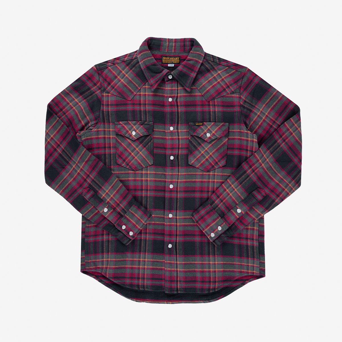 IHSH-403 11 oz. UHF Flannel Western Shirt