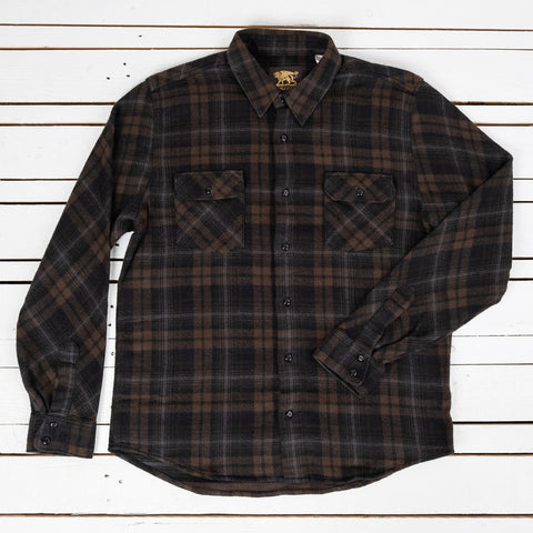 Bryson Flanellhemd Black Check