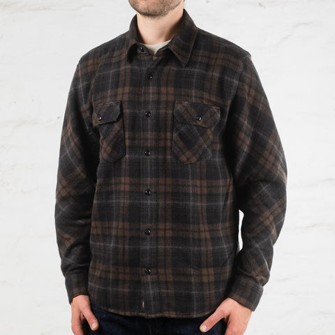 Bryson Flanellhemd Black Check