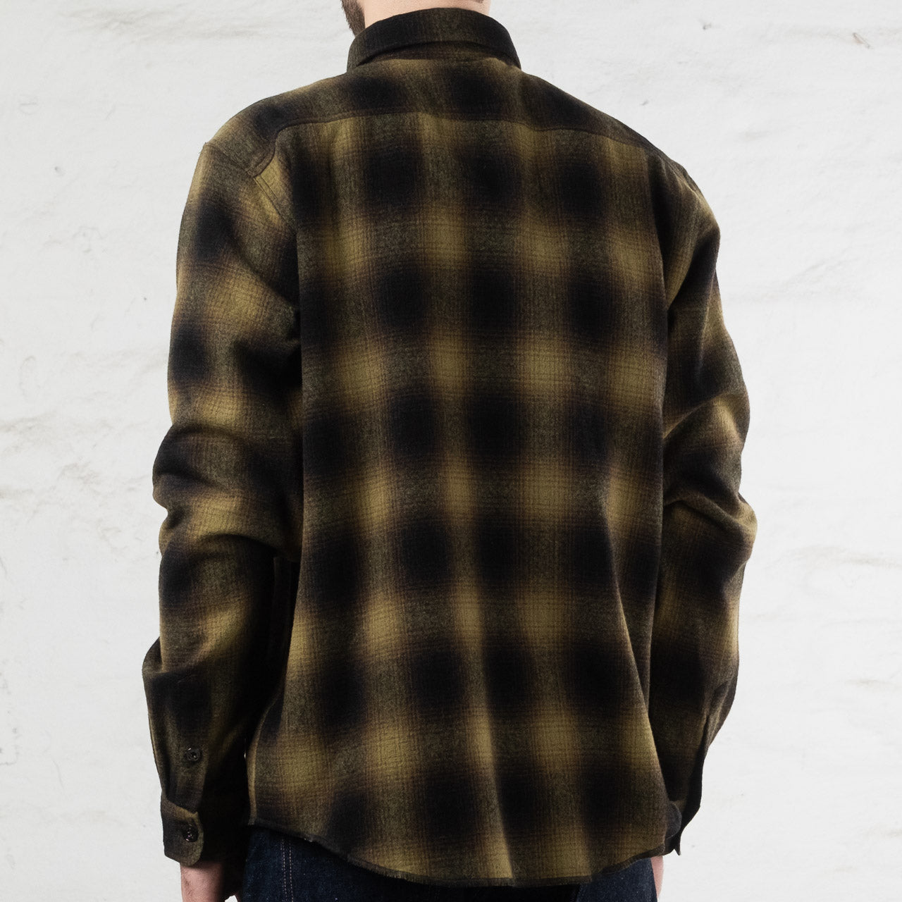 Iconic Wool Check Shirt Black / Brown / Olive