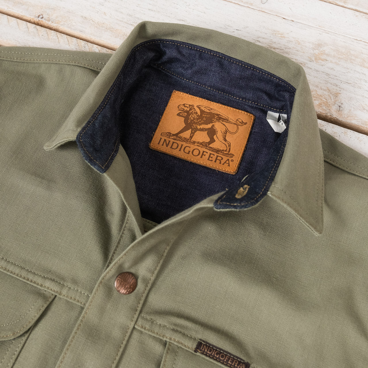 Copeland Shirt United Duck Canvas Green