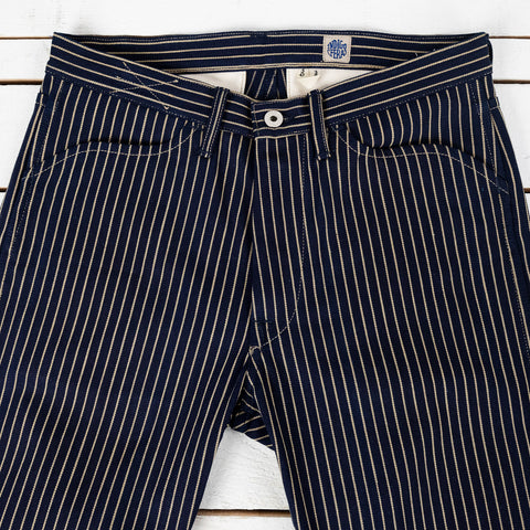 Swearengen Chino Single Stripe Indigo