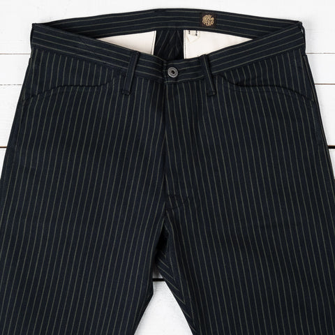 Swearengen Chino Viridescent Stripe