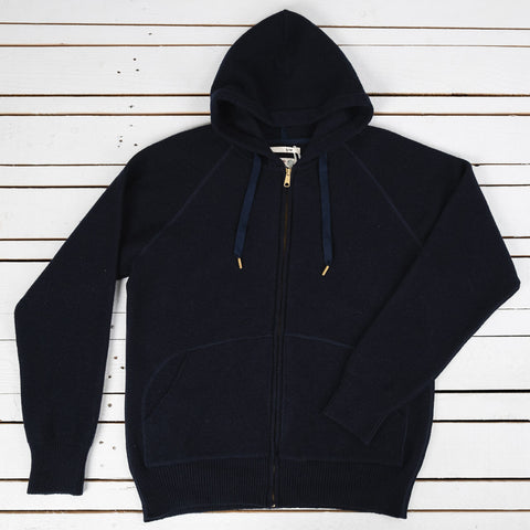 Bighorn Wool Hoodie Navy