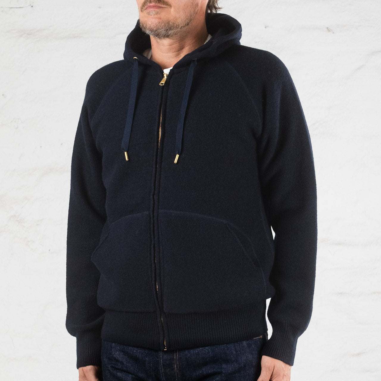 Bighorn Wool Hoodie Navy