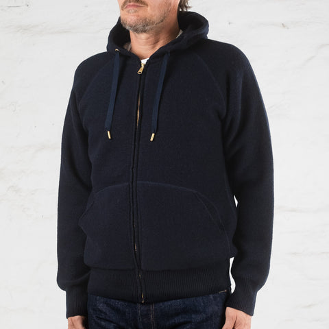 Bighorn Wool Hoodie Navy