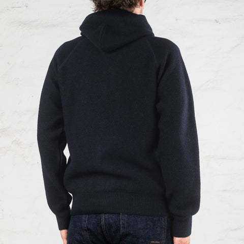 Bighorn Wool Hoodie Navy