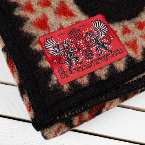 Iron Heart x Indigofera Friendship Blanket