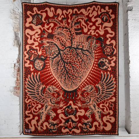 Iron Heart x Indigofera Friendship Blanket