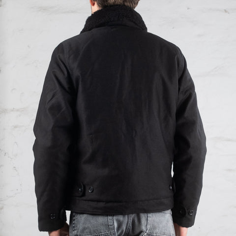 IRON HEART X BURG & SCHILD N1 Deck Jacket All Black