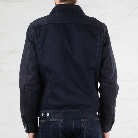 IH-526J-142ib 14 oz. Mod. Type III Jacket Indigo/Black