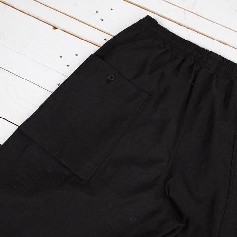 Back Nep Umps Pants Black