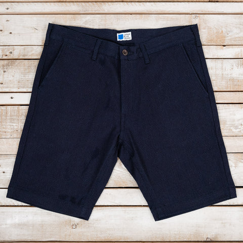 Sashiko Indigo Jacquard Shorts