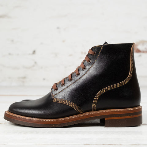 M-43 Service Boot Horween Waxed Flesh Dunkelbraun