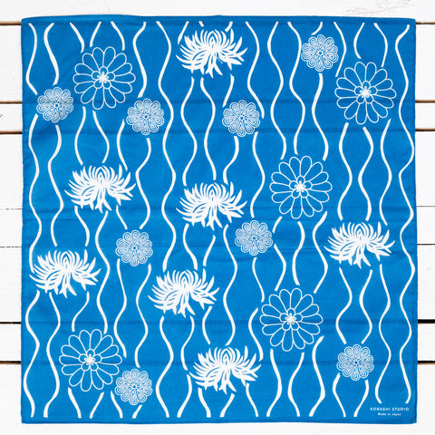 Kikumon Bandana Hellblau