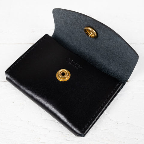 Leather Card Case Black