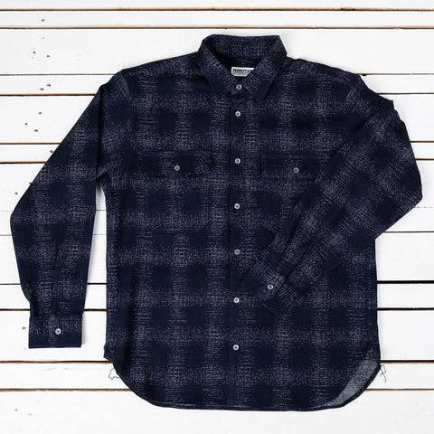 MXLS1024 Original Check Jacquard Shirt