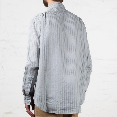 Authentic Fit BD Shirt Linen Stripe