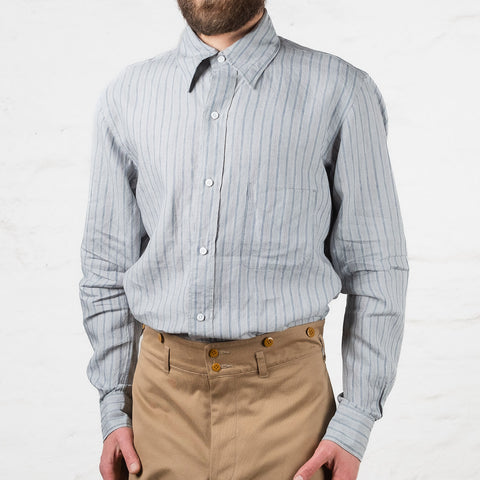 Authentic Fit BD Shirt Linen Stripe