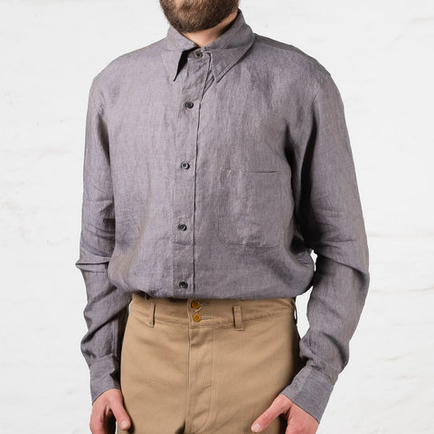 Authentic Fit BD Shirt Linen Violet