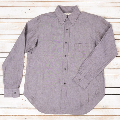 Authentic Fit BD Shirt Linen Violet