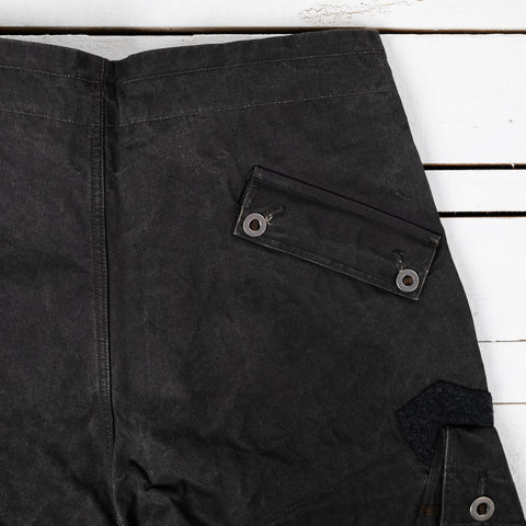 Adjustable Cargo Trousers Black