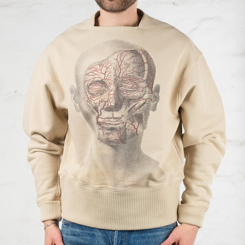 Delta Sweatshirt Cotton Kapok French Terry Natural