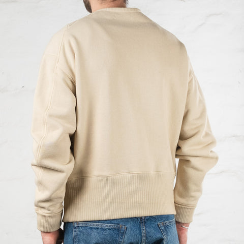 Delta Sweatshirt Cotton Kapok French Terry Natural