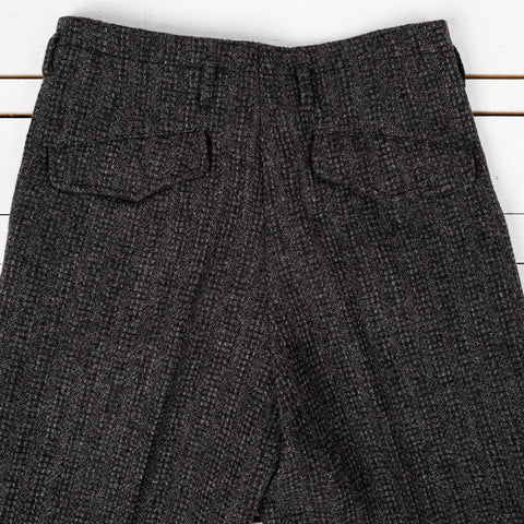 English Trousers Lovat Honeycomb Tweed Graphite