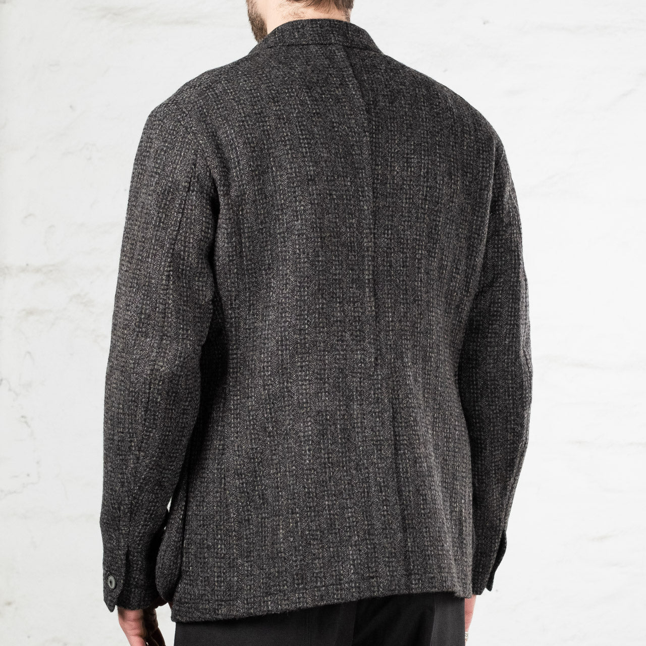 Wanderer Jacket Lovat Honeycomb Tweed Graphite