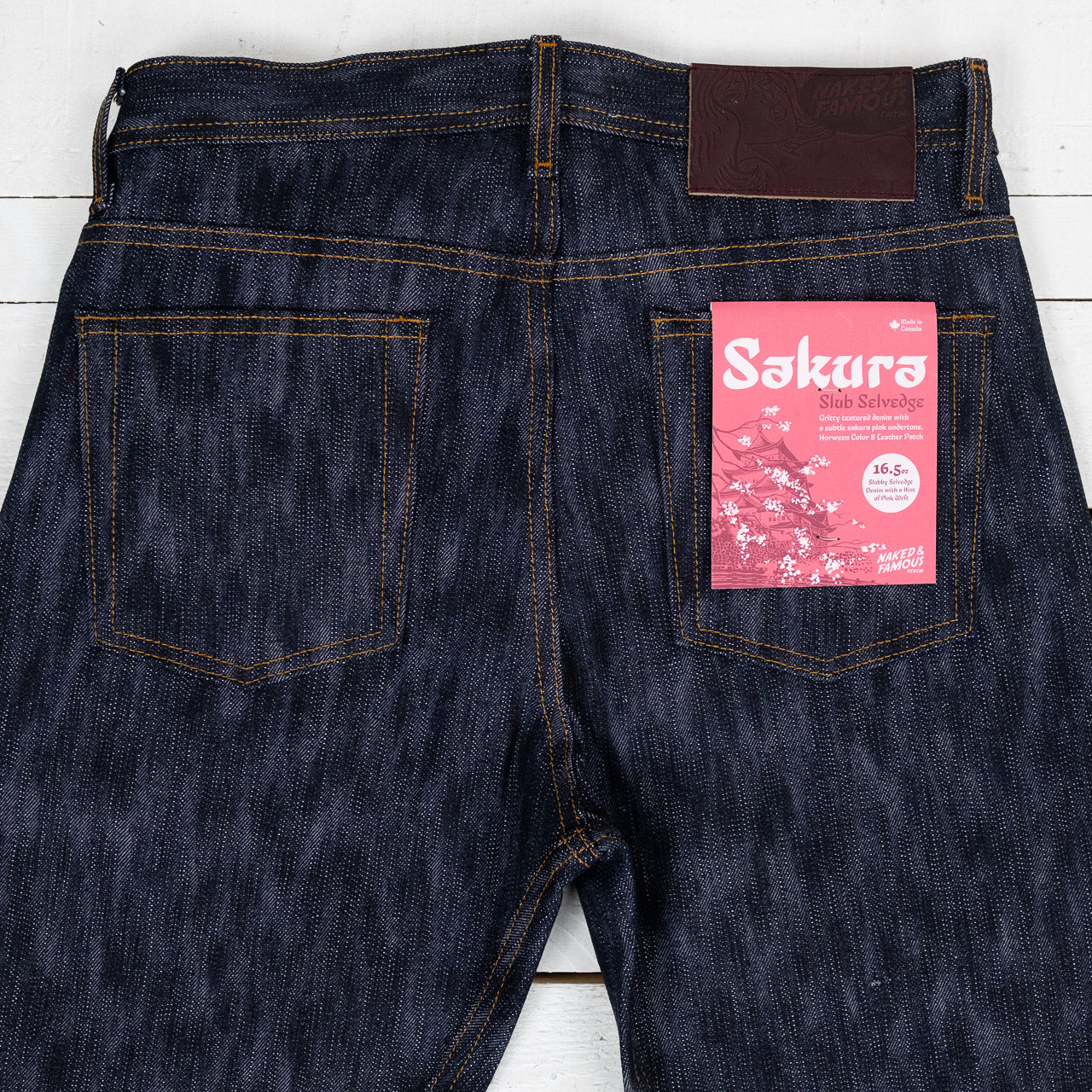 Weird Guy Sakura Slub Selvedge